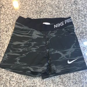 Nike pro biker shorts